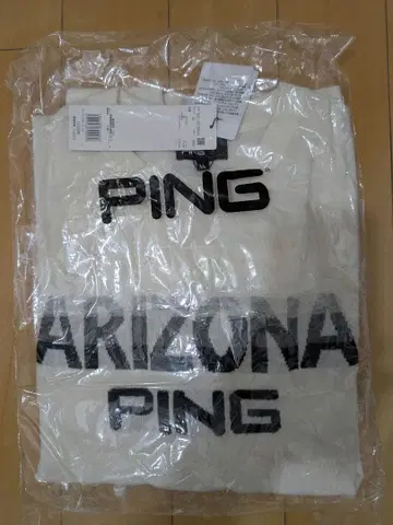 [ 새상품 미개봉 ] PING 골프 스웨터 LL 사이즈 화이트 남성용