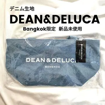 [ 새상품 ] 방콕 한정판 DEAN&DELUCA 데님 토트백