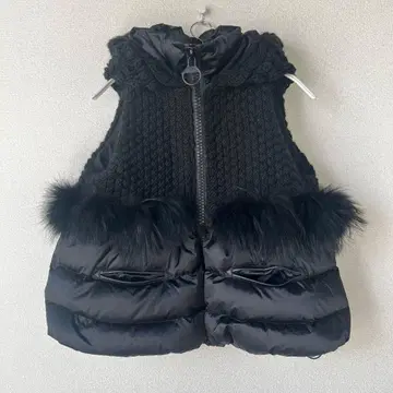 birthdaybash 다운 베스트 이소재 블랙 S 사이즈