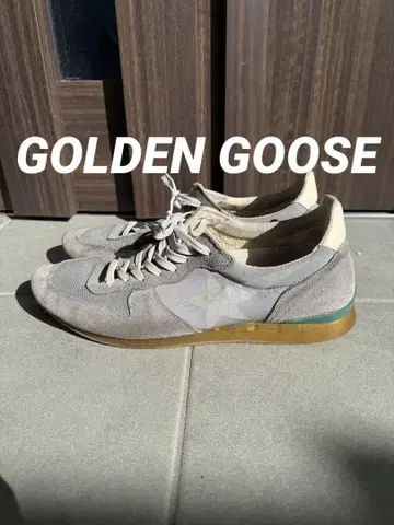 HAUS GOLDEN GOOSE 그레이 스웨이드 스니커즈