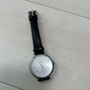 Fossil 아날로그 손목시계 실버/블랙