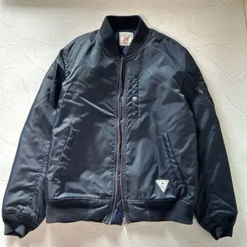 CHRISTIAN24 남성용 L 봄버 자켓 블루종 네이비