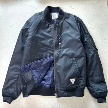 CHRISTIAN24 남성용 L 봄버 자켓 블루종 네이비