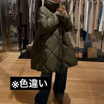 oof wear 롱 패딩 코트 블랙