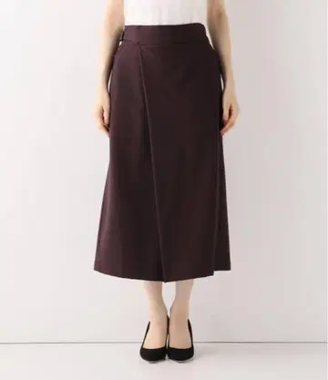 Spick & Span 와이드 팬츠 가우초 팬츠 랩 스타일 팬츠