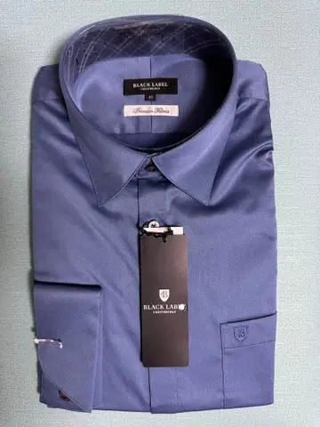 BLACKLABEL 블루 드레스 셔츠 L