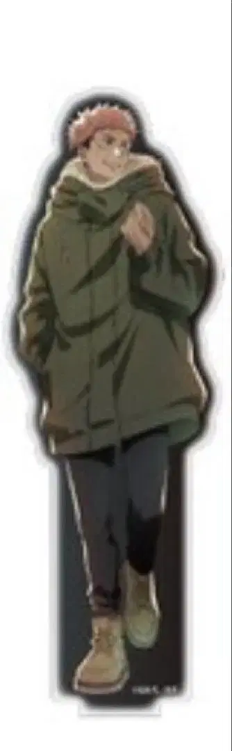 주술회전 말큐브 홀로아크릴 피규어 스탠드 이타도리 유우지