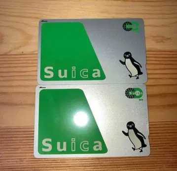 Suica 무기명 Suica 수박 2장