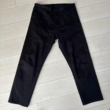 ANATOMICA 블랙 치노 팬츠 32