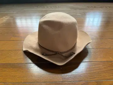 override 울 햇 베이지