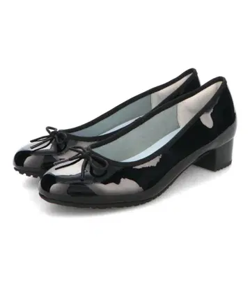 라운드토 힐 레인 펌프스 24.5cm 새상품 orientaltraffic