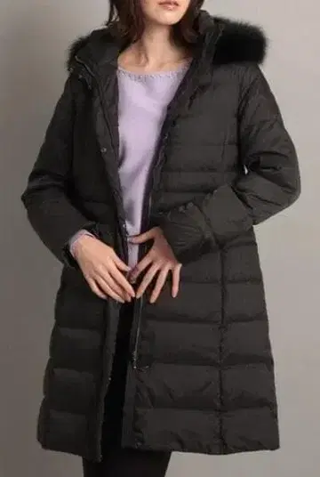 [ 새상품 ] COUP DE CHANCE BASIC 롱 기장 다운 코트