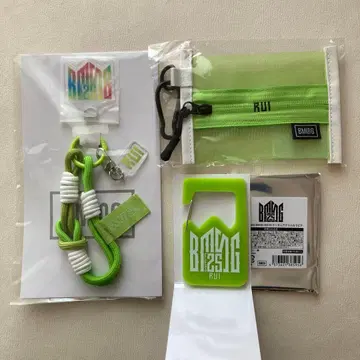 BMSG FES'25 루이 묶음 판매 메쉬 파우치 폰 스트랩