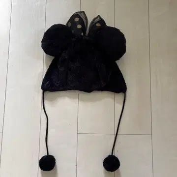 미니 마우스 블랙 팬캡