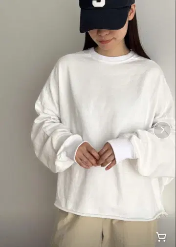 CANAL JEAN RCW BLUE LABEL 헤비웨이트 롱T셔츠