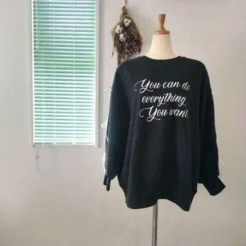 forkcy. 리본 포함 맨투맨