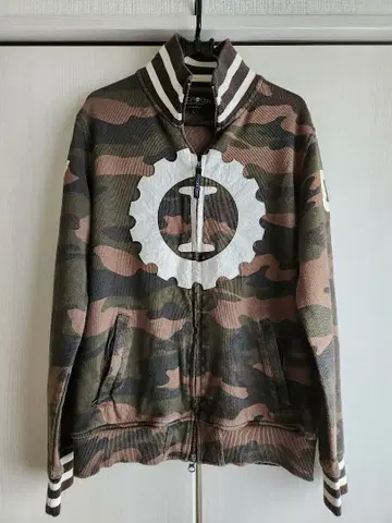 HYDROGEN 카모 패턴 후드티 L