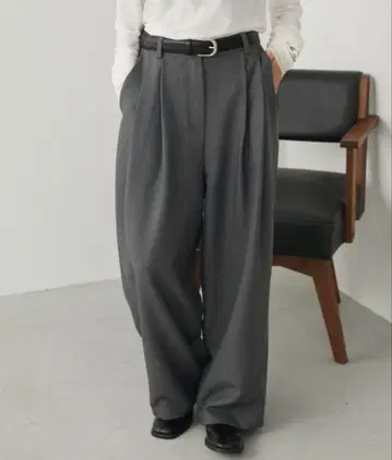 Aunt Marie's 투 턱 슬랙스