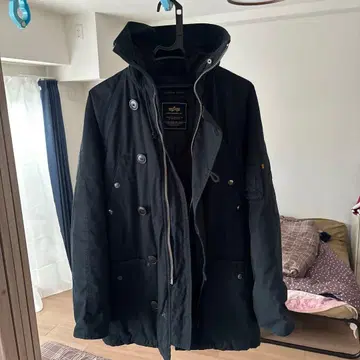 ALPHA INDUSTRIES GENERAL SUPPLY 블랙 자켓