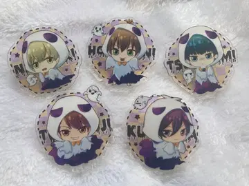 team 할로윈 아크릴 스탠드 배지