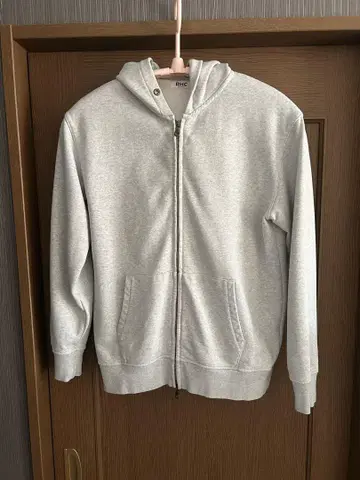 RHC 그레이 집업 후드 부착 후드티