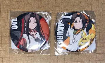 샤먼킹 메라 여행 캔뱃지 하오 아사쿠라 요