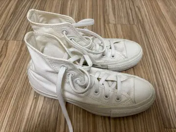 CONVERSE 하이컷 스니커즈 화이트