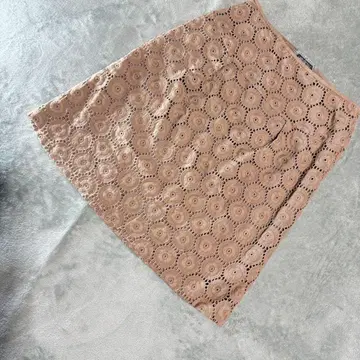 [ 새상품급 ] MARLENE DAM 서클 레이스 스커트 40 베이지