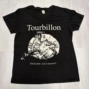 투어빌롱 2016 투어 STAFF 티셔츠 가와무라 류이치 M 사이즈
