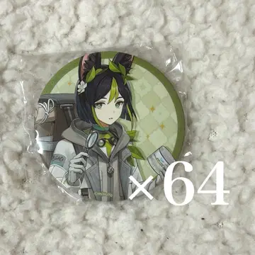 원신 타이나리 캔뱃지 64개