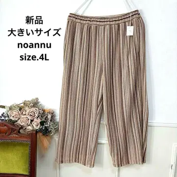 새상품 빅 사이즈 noannu 니트 팬츠 17호