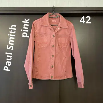 Paul Smith 핑크 데님 자켓 42