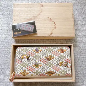 미사용 새상품 아사쿠사 문고 장지갑