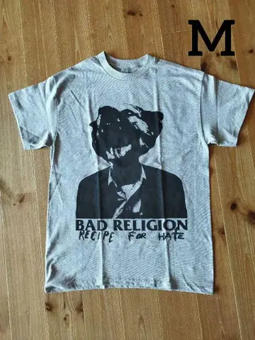 BAD RELIGION M 사이즈 미사용품 recipe for hate