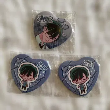 에이리언 스테이지 에이스테 카페 하트형 캔뱃지 이반 애니메이트