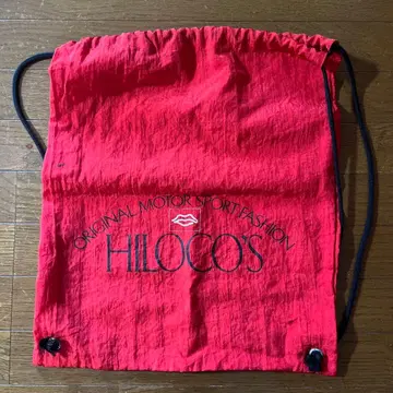 HILOCO'S 호리 히로코 히로코의 빈티지 냅색 80년대 당시 물품