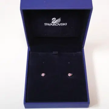 스와로브스키 하트 귀걸이
