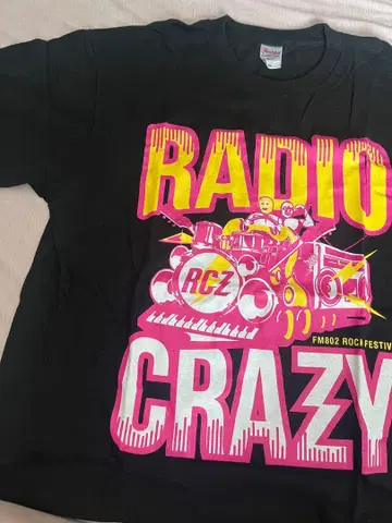 FM802 RADIO CRAZY 티셔츠