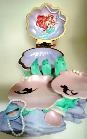 인어공주 디즈니 초 레어 주얼리 트레이 주얼리 케이스 세트