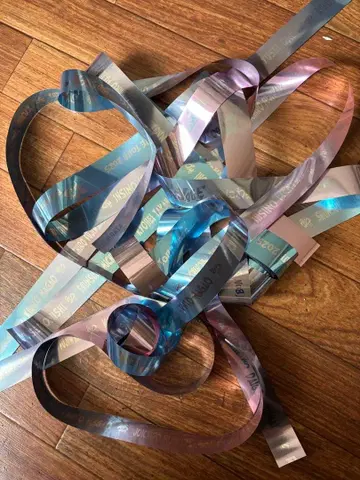 나니와단시 BONBONVOYAGE 2025 은색 테이프 풀 4개 세트