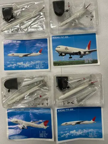 에프토이즈 1/500 JAL 윙 컬렉션 4개 세트