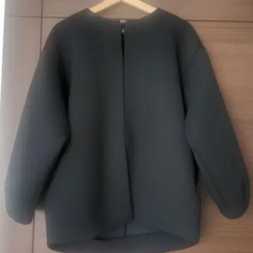 미사용 새상품 택 포함 코카 종이상자 노카라 코트 블랙 사이즈 S