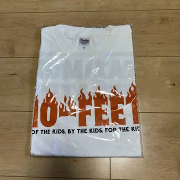 10-FEET 불꽃 그래픽 티셔츠 M 사이즈