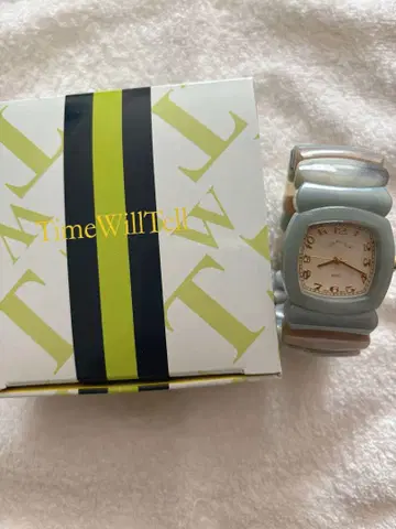 TimeWillTell 타임윌텔 손목시계 멀티 블루