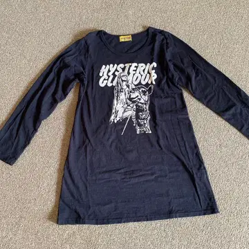 HYSTERIC GLAMOUR 긴팔 티셔츠 블랙
