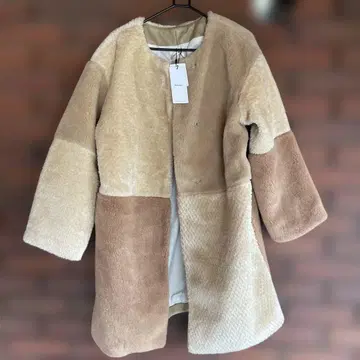 MOUSSY 롱 보아 코트 [미사용 새상품]