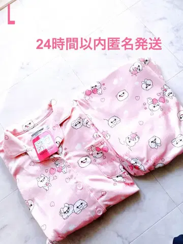 요시 스탬프 룸웨어 L 사이즈 택 포함 새상품 오늘 발송 핑크