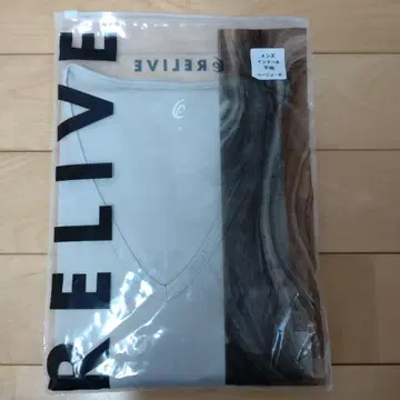 RELIVE 남성 이너 R 반팔 베이지 M