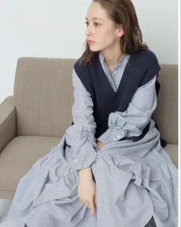 Arpege story 아르페쥬 스토리 베스트 세트 셔츠 원피스