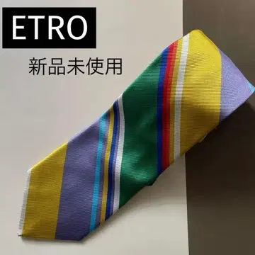 [ 미사용 새상품 ] ETRO 에트로 넥타이 레지멘탈